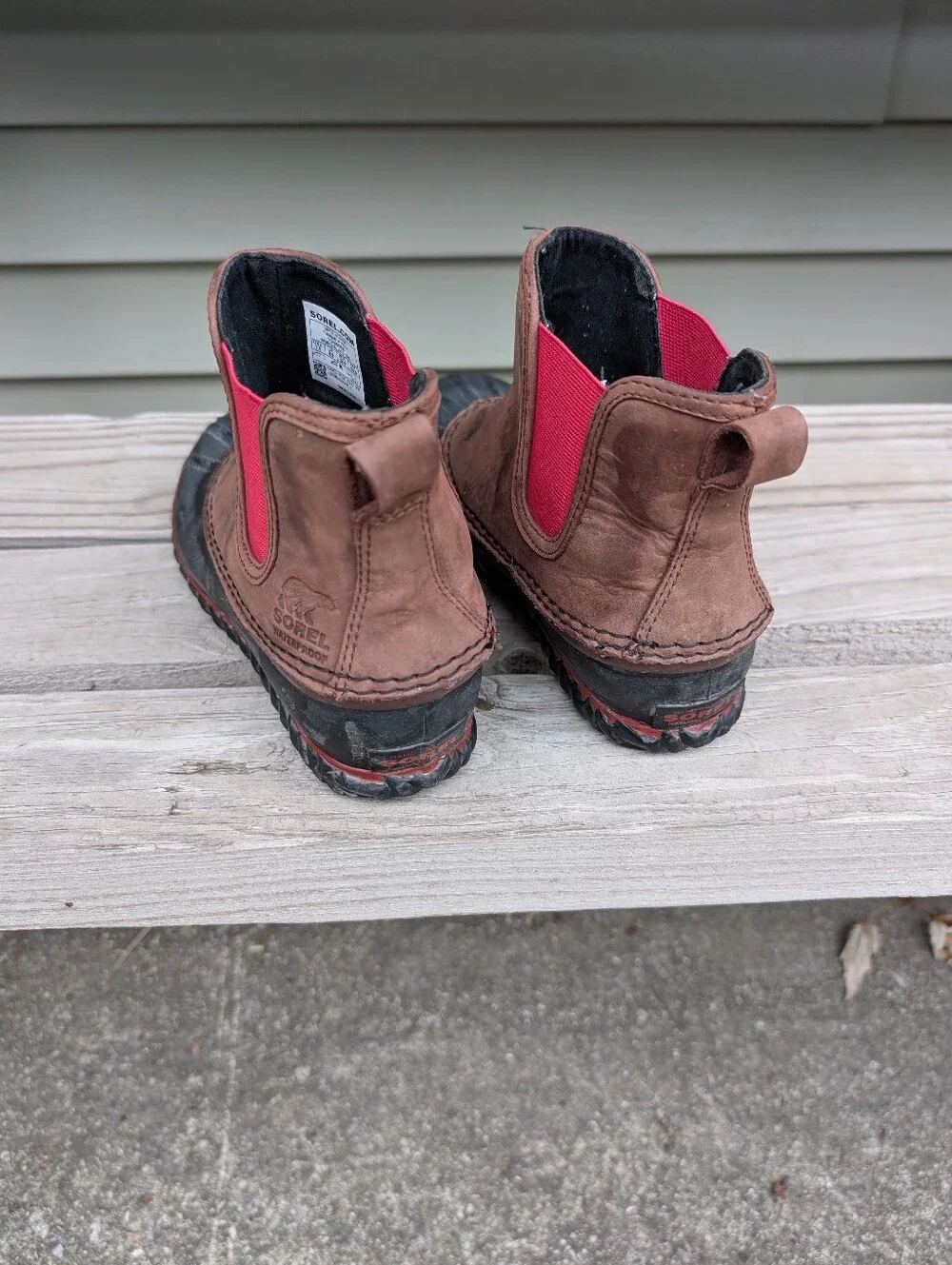 Sorel Out 'N About Chelsea Waterproof Women's Duck Boots Size 7.5